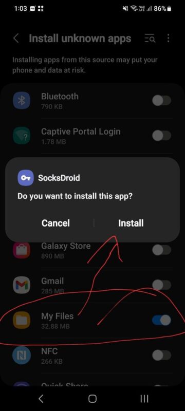 SocksDroid