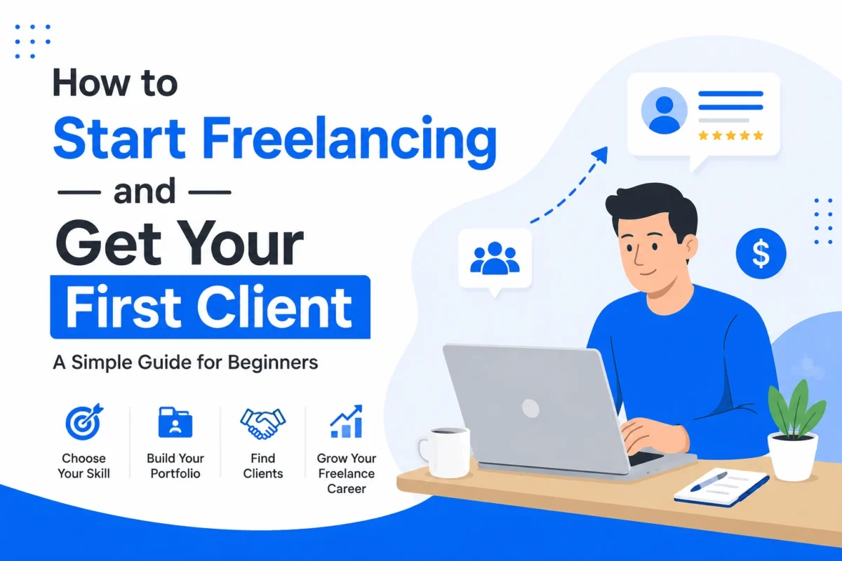 How to Start Freelancing and Get Your First Client